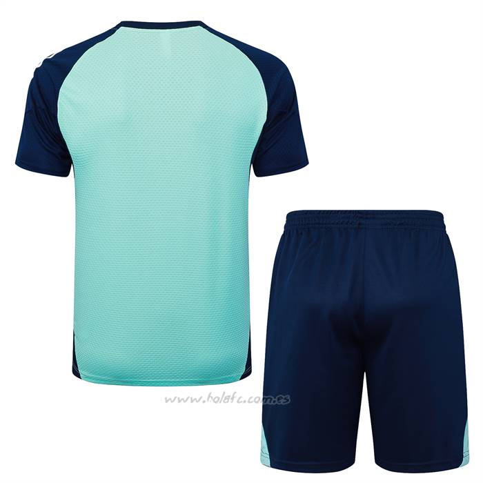 Chandal del Arsenal Manga Corta 2025-2026 Verde - Pantalon Corto